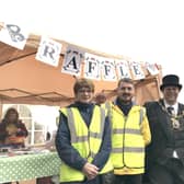 Eileen Heggarty, Terry Norton, Lord Mayor of Portsmouth Lee Mason and Nicky Pybus at a previous event