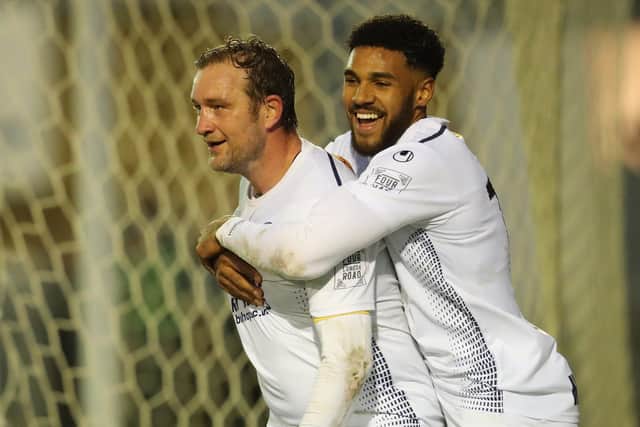 Jonah Ayunga (right). Picture: Dave Haines/Portsmouth News