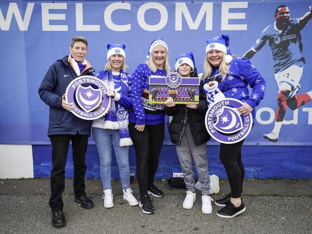 Our photographer Jason Brown captured all the action - on and off the pitch - at Fratton Park for Pompey's clash with Fleetwood.