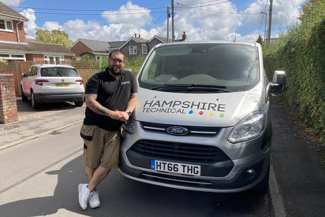 Steve Simmonds of Hampshire Technical