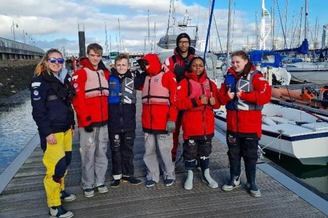 Portsmouth Sail Training Trust work with Portsmouth area youngsters-