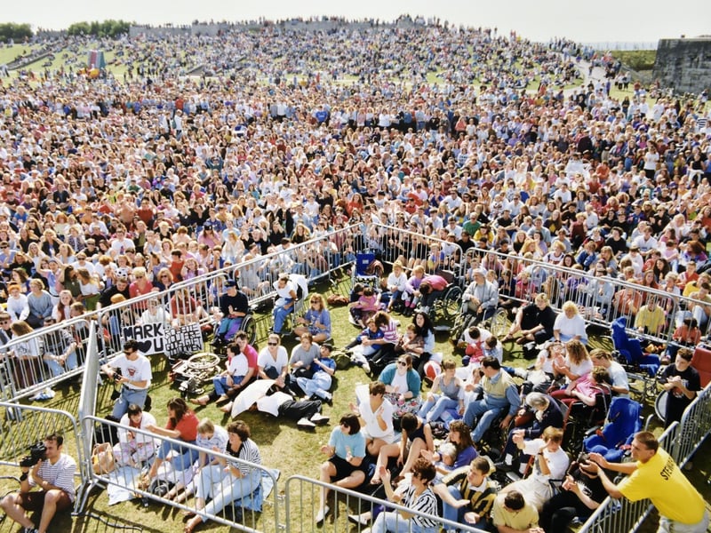 The Radio 1 Roadshow in Southsea, in 1994.