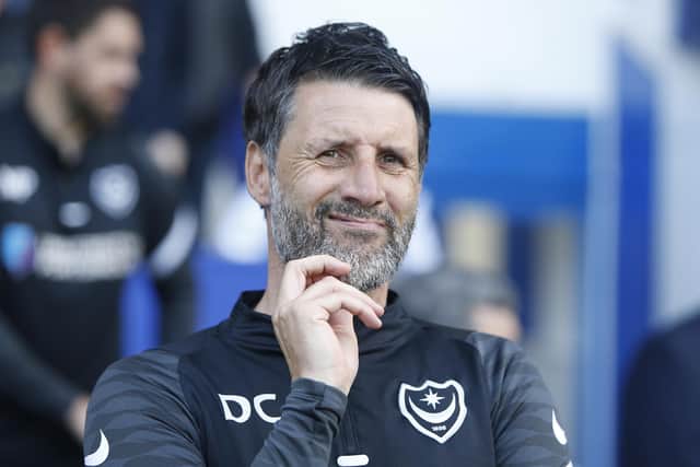Pompey boss Danny Cowley is without a senior striker. Picture: Paul Thompson/ProSportsImages