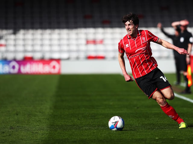 Joe Walsh could be available for transfer this January after playing only twice in the league this season. The 29-year-old played the entirety of Lincoln's 2-1 victory against Charlton last month but has been omitted from 14 matchday squads this term, but more recently due a quad strain sustained against AFC Wimbledon.(Photo by Joe Portlock/Getty Images)