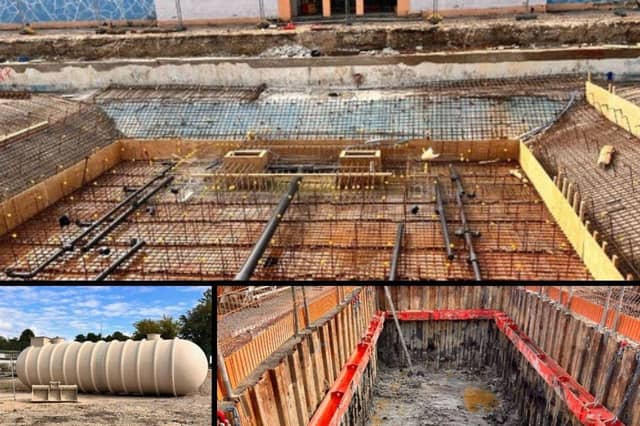 Progress at Hilsea Lido