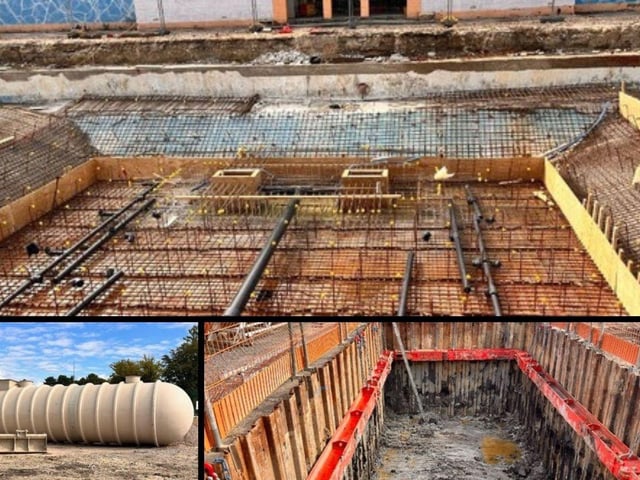 Progress at Hilsea Lido