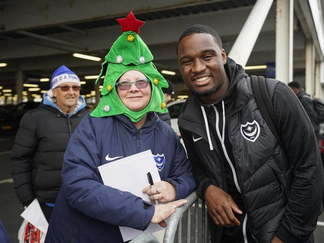 Our photographer Jason Brown captured all the action - on and off the pitch - at Fratton Park for Pompey's clash with Fleetwood.