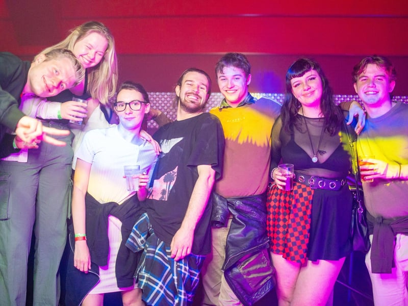 Freshers enjoying their first night out in Portsmouth during Freshers Week 2023. Revellers packed out Pryzm and Astoria on Saturday, September 23.