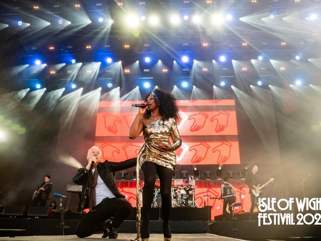 Simple Minds on the main stage