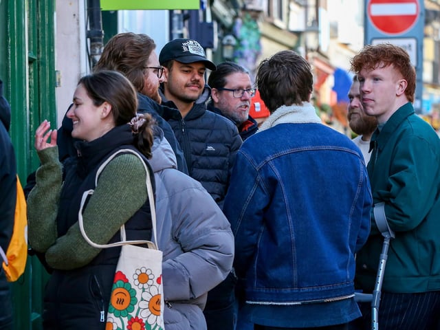 Record Store Day 2024 at Pie & Vinyl, Castle Road, Southsea.Picture: Chris Moorhouse