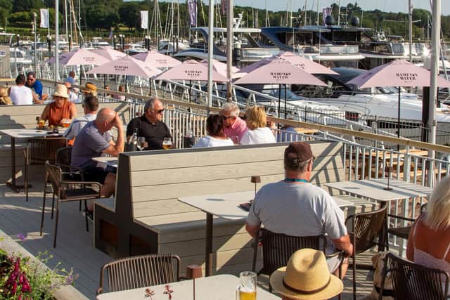 A perfect setting to relax, reflect and celebrate life on the water