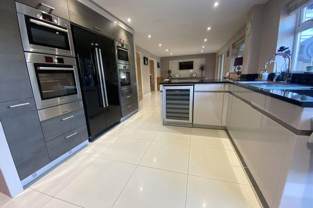 The kitchen in the house.