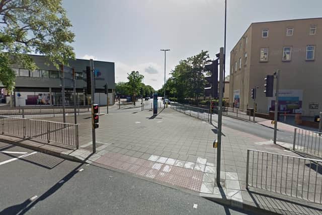 The puffin crossing linking Cambridge Road and St Michael's Road, otherwise known as 'Flyer Island' to University of Portsmouth students. Picture: Google Street View