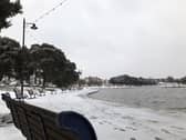 Canoe Lake, Portsmouth during the Beast from the East in 2018.

 Picture: Byron Melton/The News Portsmouth