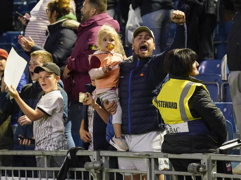 Action and fan images from Pompey photographer Jason Brown