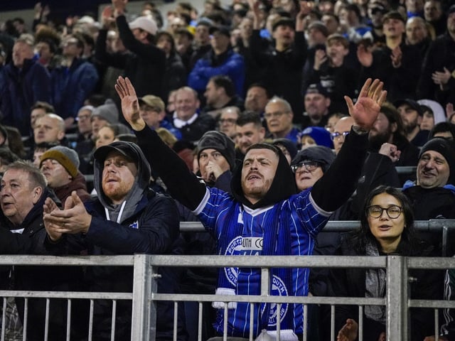 17,975 Pompey fans saw their side retain their five-point lead at the top of the League One table