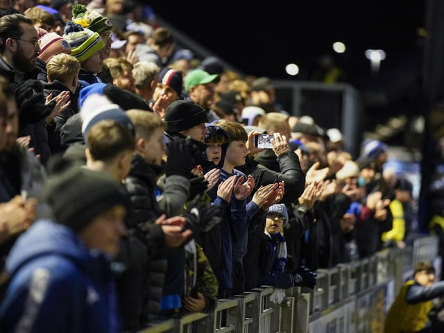 A crowd of 19,814 was inside Fratton Park for Tuesday night's defeat at the hands of Millwall.