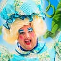 Jack Edwards as Dame Trott in The Kings Theatre 2021 panto, Jack and The Beanstalk