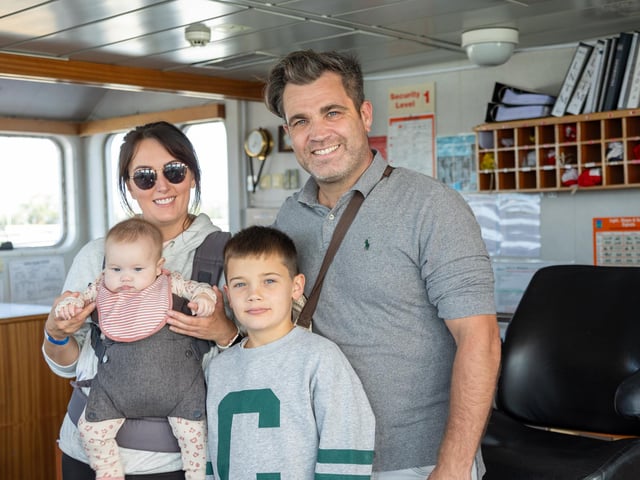 Pictured - The Clarke Family from Copnor

Photos by Alex Shute