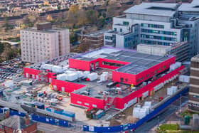 There has been significant progress at the new QA Emergency Department following months of construction work. 
The construction of the new emergency department is a £58m project that is expected to take roughly two years to complete. 
Picture: Marcin Jedrysiak