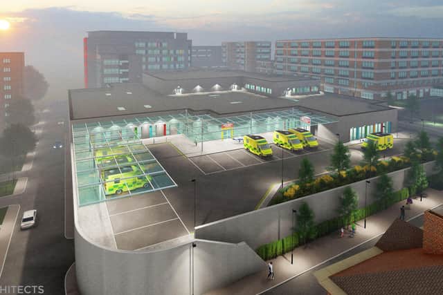 How the new ED at Queen Alexandra Hospital could look.
Picture: Portsmouth Hospitals University NHS Trust
