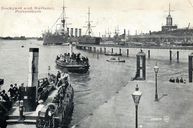 The Gosport Ferry around the First World War