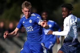 Josh Knight in action for Leciester under-23s. Picture: Alex Pantling/Getty Images