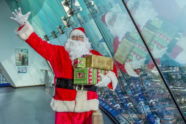 Santa is returning to the Spinnaker Tower this year