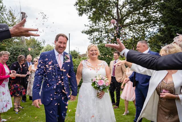 Mandy and Gavin Ross wedding. Pictures by Carla Mortimer. 