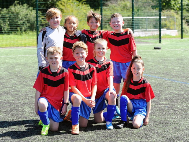 CM Sports held a football tournament for schools across Havant at Havant & South Downs College Astroturf pitches in College Road, Waterlooville, on Tuesday, June 14.
Pictured is: Trosnant Junior School.
Picture: Sarah Standing (140622-6574)