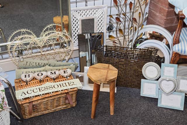 Contemporary homeware on show in the new shop. Picture: Mike Cooter (190721)