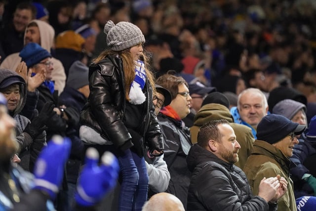 Pompey fans were rewarded with a 3-0 win against Bristol City.