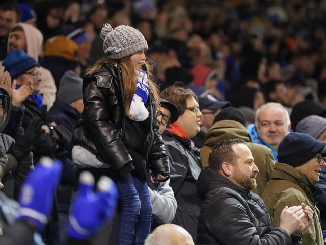 Pompey fans were rewarded with a 3-0 win against Bristol City.