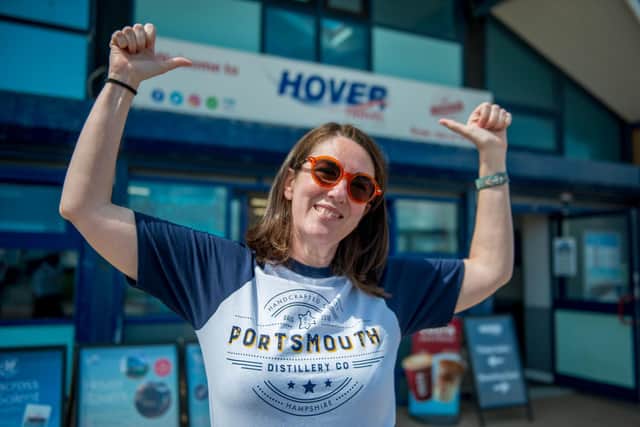 Portsmouth Distillery Pop-up Bar at Southsea Hoverport