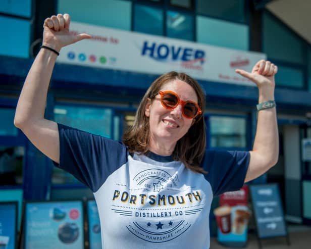 Portsmouth Distillery Pop-up Bar at Southsea Hoverport