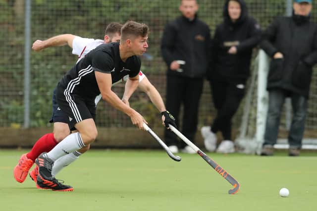 Fareham's Alex Boxall scored twice in a 6-1 win at Cardiff University. Photo by Dave Haines