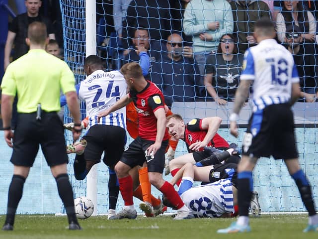 Pompey fell to a final day defeat at Sheffield Wednesday.