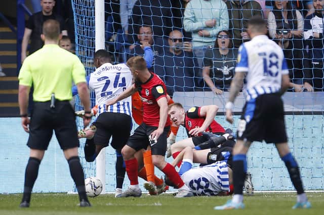 Pompey fell to a final day defeat at Sheffield Wednesday.