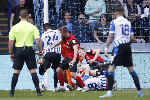 Pompey fell to a final day defeat at Sheffield Wednesday.