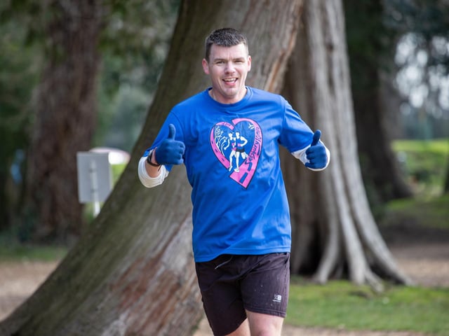 Competitors in Saturday morning's Havant parkrun at Staunton Country Park. Picture: Alex Shute