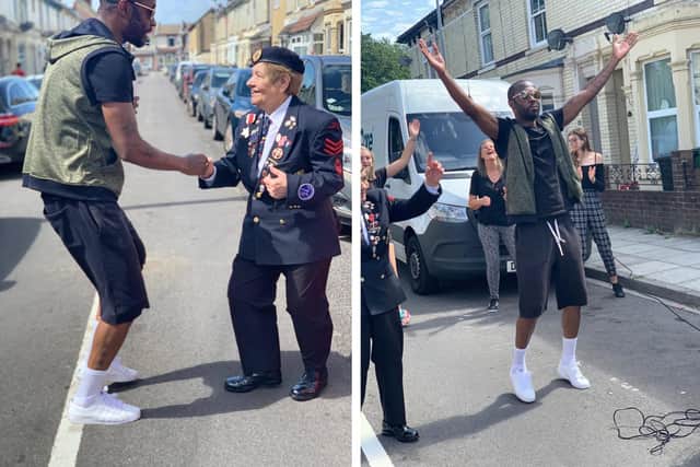 Burleigh Road in Portsmouth has won Best Street in this year's We Can Do It awards after Marcus Tisson led doorstep dancing sessions and bingo throughout lockdown to brighten people's days