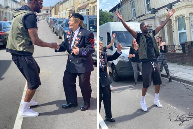 Burleigh Road in Portsmouth has won Best Street in this year's We Can Do It awards after Marcus Tisson led doorstep dancing sessions and bingo throughout lockdown to brighten people's days