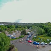 Queues of cars as Port Solent tip reopens on May 11, 2020 in Portsmouth after the first lockdown  Picture: Mark Cox