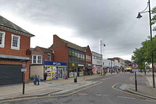 This McDonald's restaurant in West Street in Fareham has a 3.6 star rating based on 1,147 reviews on Google. Photo credit: Google Street View