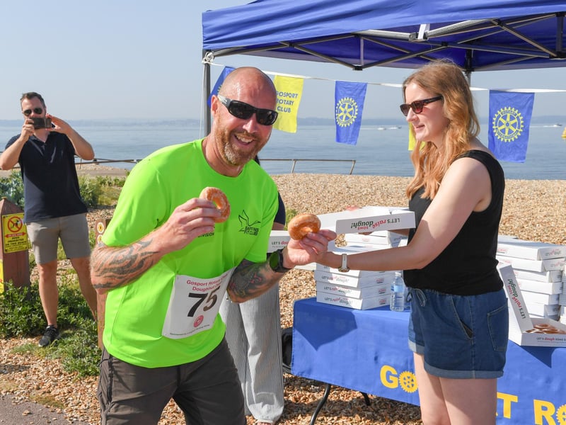 The Doughnut Dash organised by the Gosport Rotary Club
Credit: Paul Jacobs/pictureexclusive.com