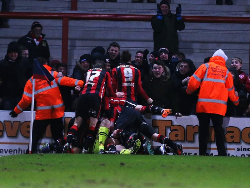 Pompey appeared set for a 1-0 victory at Morecambe thanks to Gareth Evans, with his goal putting them on track to boost their promotion challenge under Paul Cook. That was until Morecambe won a 94th-minute corner and, with goalkeeper Barry Roche joining the attack, he subsequently netted with a head to claim a dramatic point. It was a long trip home that Tuesday night. Picture: Joe Pepler