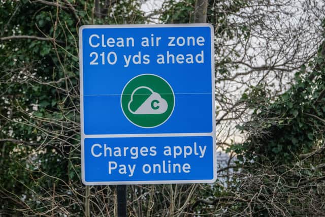 Sheffield's Clean Air Zone launched in February 2023.
