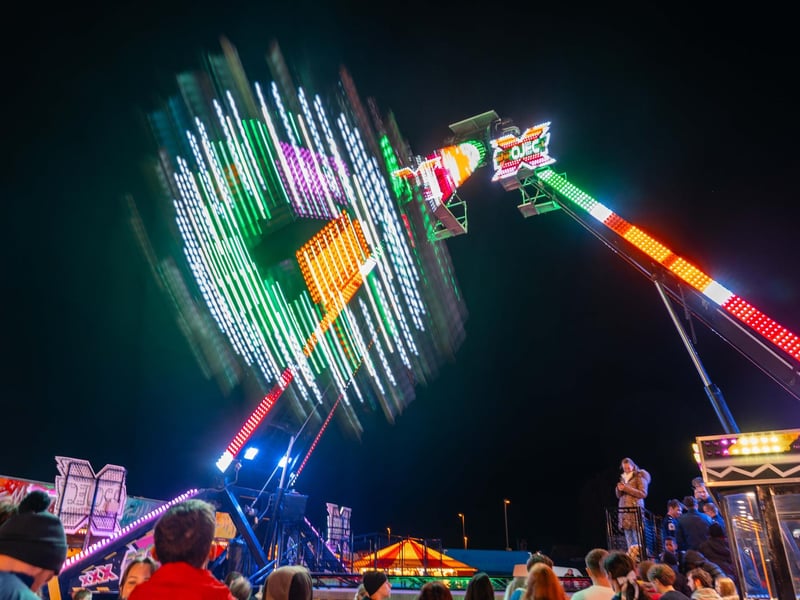 HMS Sultan fairground rides