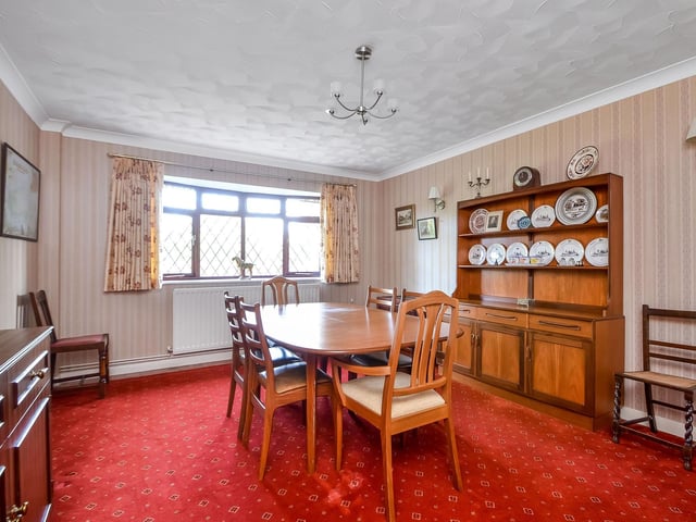The dining room