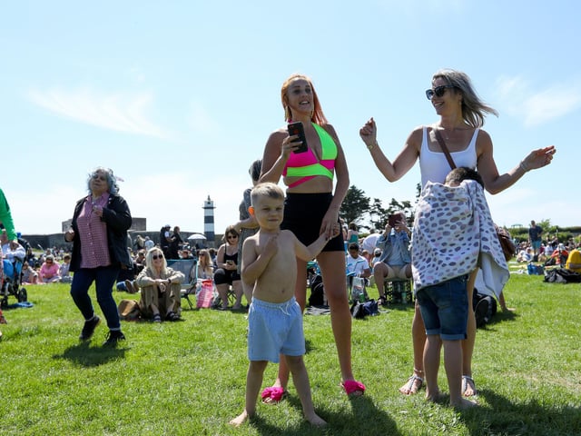 A family fun day out at Live at the Bandstand.Picture: Chris Moorhouse (250524-)